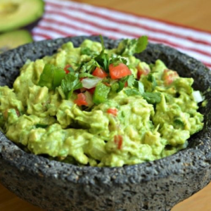 bowl of guacamole