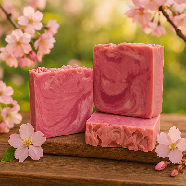 cherry blossom soap 3pk
