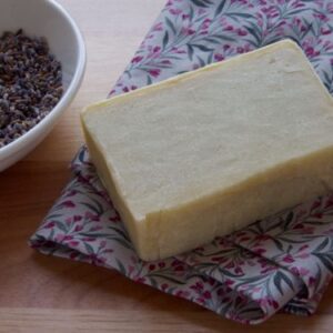 single lavender soap bar